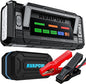 AVAPOW 8000A Battery Jumper Starter Portable with 4″ HD Display PD 30W Dual-Way Fast Charging, 12V Car Starter Jump Box & Battery Booster for All Gas & Up to All Diesel Engines