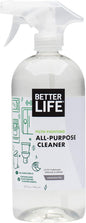 Better Life All Purpose Cleaner - Multipurpose Home and Kitchen Cleaning Spray for Glass, Countertops, Appliances, Upholstery & More - Multi-surface Spray Cleaner - 32oz Unscented