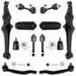 Detroit Axle - 12pc Front End Suspension Kit for 1998-2002 Honda Accord 1999-2003 TL 2001-2003 CL 2 Lower Control Arms 2 Lower B