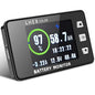 LNEX 500A Shunt Battery Monitor, 2.4" Color Screen RV Monitor with 16ft Shielded Wire, Support High Low Voltage Programmable Alarm for 8-100V Lifepo4, Lithium Sealed, Gel, Flooded Battery