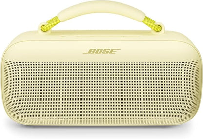 Bose SoundLink Max Bluetooth Speaker - Portable Wireless Party Speaker, IP67 Waterproof, Rope Handle, Up to 20 Hours of Playtime, USB-C, Built-in 3.5mm AUX Input, Citrus Yellow - Limited Edition Color
