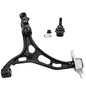 Detroit Axle - Front Left Lower Control Arm Kit for 2011-2015 Jeep Grand Cherokee Dodge Durango Driver Side Lower Control Arm Lo