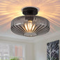 Semi Flush Mount Ceiling Light, 11.8 Inch Smoke Grey Glass Ceiling Light Fixture, Farmhouse Hallway Lighting Fixtures for Kitchen, Foyer, Bedroom, Bathroom, Dining room, E26 Base (Bulb Not Included)