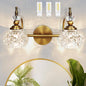 Montex Brass Bathroom Light Fixtures, Gold Vanity Light Vintage, Bathroom Vanity Light Fixtures, Wall Sconces Lighting for Bedroom, Living Room, Hallway, 2 Lights