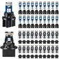 BBTO 20 Set T5 T10 LED Bulbs Dash Lights with Twist Socket Instrument Dashboard Light LED Bulbs for Interior Car Lights Dashboar