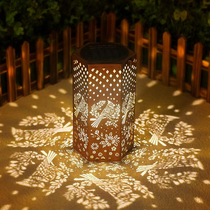 Eandisom Cardinal Bird Solar Lantern Gifts for Women Mom Grandma