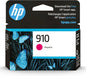 HP 910 Magenta Ink Cartridge | Works with OfficeJet 8010, 8020, Pro 8020, 8030 | Eligible for Instant Ink | 3YL59AN