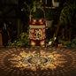 KY&BOSAM Solar Lanterns Outdoor Waterproof Hummingbird & Butterfly Lantern Garden Decor Birthday Gift for Women Mom Metal Hanging Solar Light LED Decorative for Patio Yard Lawn Backyard Front Porch