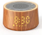 Dreamegg Baby Sound Machine with Nursery Lamp, 25 Soothing Sounds, Alarm Clock, Dimmable Night Light, White Noise Machine for Sleep Sound Machine, Baby Shower Gifts Must Haves, Wood