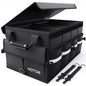 HOTOR Car Trunk Organizer - Foldable Trunk Organizer for SUV, Car Storage with Reflective Strips & Securing Cover, Large Capacit