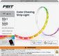 Feit Electric 10FT Smart Chasing LED Strip Light, RGB Color-Changing + Tunable White, Wi-Fi App & Remote Control, Alexa & Google Home, Linkable, Cuttable, Indoor/Outdoor, TAPE10/CHASE/AG