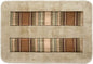 Zahari Home Contempo Modern Bathroom Rug Classic Luxury Bath Rug Contemporary Decor Beautiful Shower Mat Unique Design Stylish Washable Bathroom Rug Striped Bath Rug Bath Shower Tub Décor