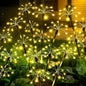 Solar Garden Lights Outdoor, 6 Pack 2-Layer Swaying Firework Lights, Waterproof Starburst Fairy Light Garden Decor for Yard Patio Pathway Lawn, Gardening Gifts for Women Mom Grandma Mother's Day