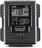 LNEX Solar Charge Controller Waterproof, 10A Solar Panel Regulator with Temp Sensor,Backlit LCD, 12V/24V PWM Solar Controller for LiFePO4,AGM, Gel, Flooded and Lithium Battery