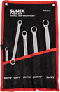 Sunex 9950 SAE Double Box Wrench Set, 5 Piece