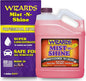 Wizards Mist-N-Shine Professional Detailer - 1 Gallon Refill - Multi-Purpose High Gloss Waterless Quick Detailer for Glass, Chrome, Paint & Plastics - Car Exterior Cleaner Auto Detailing Supplies