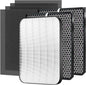 7-Pack Amboseli 3500 Replacement Filters Compatible AD3000/3500 Air Purifi-er, 3000/3500,3000M, 3000Pro Air Purifi-er,1 air filter, 2 Activated Carbn and 4 Extra Carbn Pre-Filters