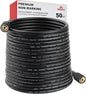 YAMATIC Pressure Washer Hose 50FT 1/4" M22 Brass Fitting Kink Resistant Power Washer Hose Replacement for Ryobi, Troy Bilt, Greenworks, CRAFTSMAN and more M22 Thread Pressure Washers, 3200 PSI