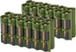 Storacell AA-12 Battery Storage Caddy and Dispenser (Pack of 2), Military Green, Holds 12 AA Batteries (Not Included), Durable & Compact Design, The Original Battery Caddy, Made in The USA