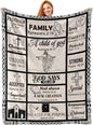 Bible Verse Christian Gift Blanket 40"x50", Inspirational Faith Throw for Believers, I Am a Child of God Blanket,Baptism Spiritual Gifts for Catholic Men Women