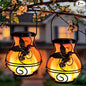 Solar Lanterns Outdoor Waterproof Hummingbird Hanging Solar Lantern Outdoor Garden Decoration Gifts for Mom Grandma Flickering Flame Lights 2 Packs