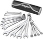 DURATECH Combination Wrench Set, SAE, 15-Piece, 1/4'' to 1-1/16'', 12-Point, CR-V Steel, with Rolling Pouch