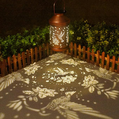 Eandisom Solar Lanterns Hummingbirds Gifts for Women Mom Grandma