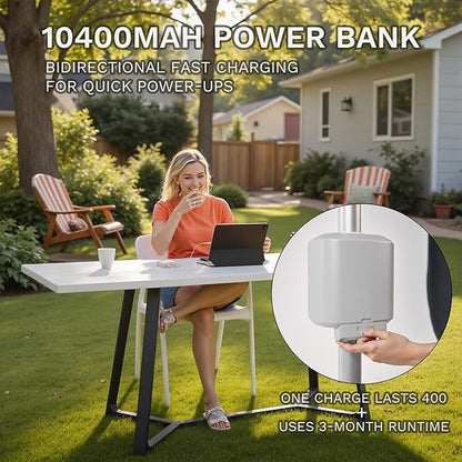 Patiowell Motorized Patio Umbrella