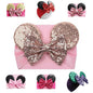 Mouse Ears Headband/Headwrap - Toddler, Baby, Kids upto 4 Years - Party supplies - Rose Gold