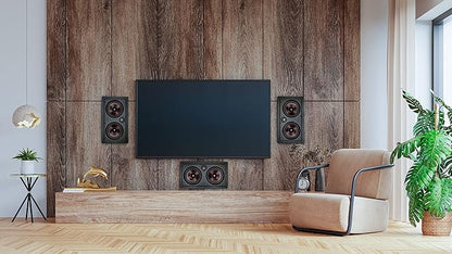Soundavo IW-680CF Multi-Purpose Dual 6.5” 2-Way in-Wall LCR Speaker (Each)