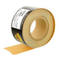 Dura-Gold Premium - 240 Grit Gold - Hook & Loop Backing Longboard Continuous Sandpaper Roll, 2-3/4" Wide, 12 Yards Long - for Automotive & Woodworking Air File Long Board Sanders, Hand Sanding Blocks