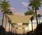 Amgo Custom Size 8' x 11' Sand Beige Rectangle Square Sun Shade Sail UPF50+ AGTAPR1620, Order to Make Canopy Awning, 95% UV Blockage, Water & Air Permeable, Commercial and Residential (We Customize)