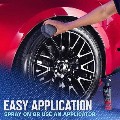 Armor All Podium Series Hybrid Ceramic High Gloss Tire Shine Spray, 16 fl oz, Long-Lasting Car Tire Shine Developed in Collaboration With Oracle Red Bull Racing