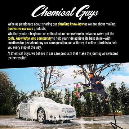 Chemical Guys Gerbil Wheel and Rim Brush, Safe for Exhaust, Tires, Rims, Engine Bays, & More, 2 Pack