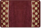 Zahari Home Elegant Rose Classic Bathroom Rug Modern Bath Rug Luxury Contemporary Decor Beautiful Shower Mat Unique Design Stylish Bathroom Runner Rug Bath Shower Tub Décor