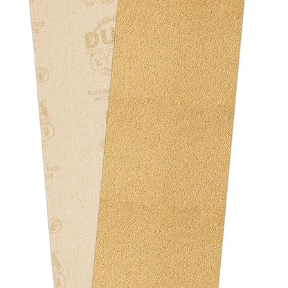 Dura-Gold Premium - 60 Grit Gold - Hook & Loop Backing Longboard Continuous Sandpaper Roll, 2-3/4" Wide, 12 Yards Long - For Automotive & Woodworking Air File Long Board Sanders, Hand Sanding Blocks